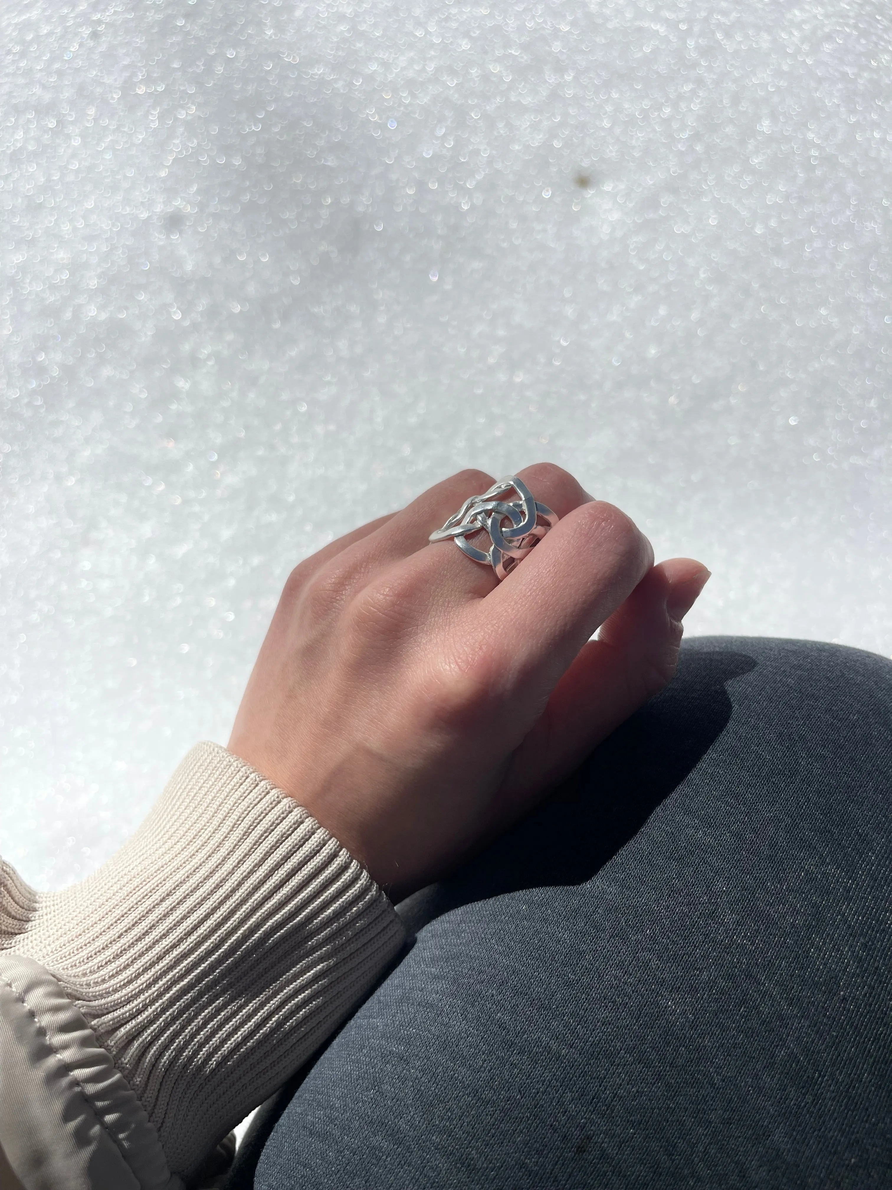 Oversize Overlap Ring