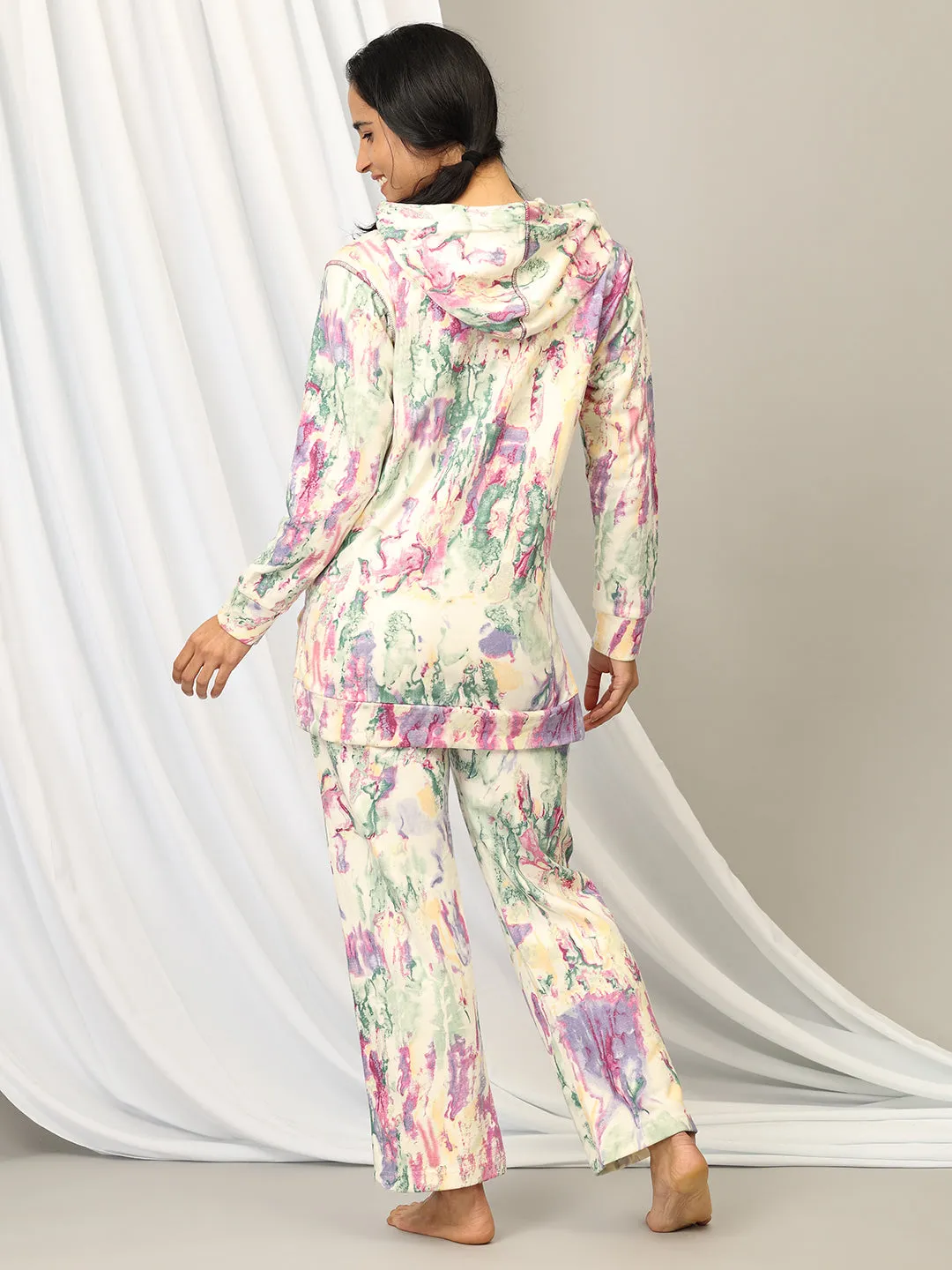 Pop Palette Maternity and Nursing Sweatshirt Co-ord Set