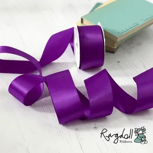 Royal Purple Satin Ribbon