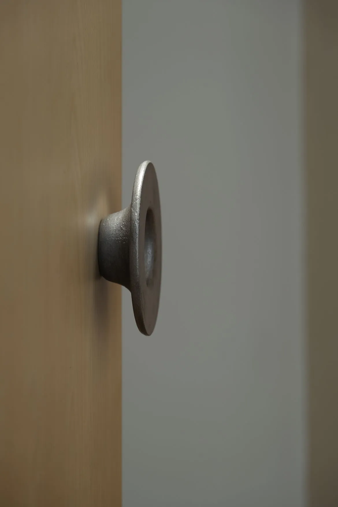 Rustic Round Door Handle 4.8"