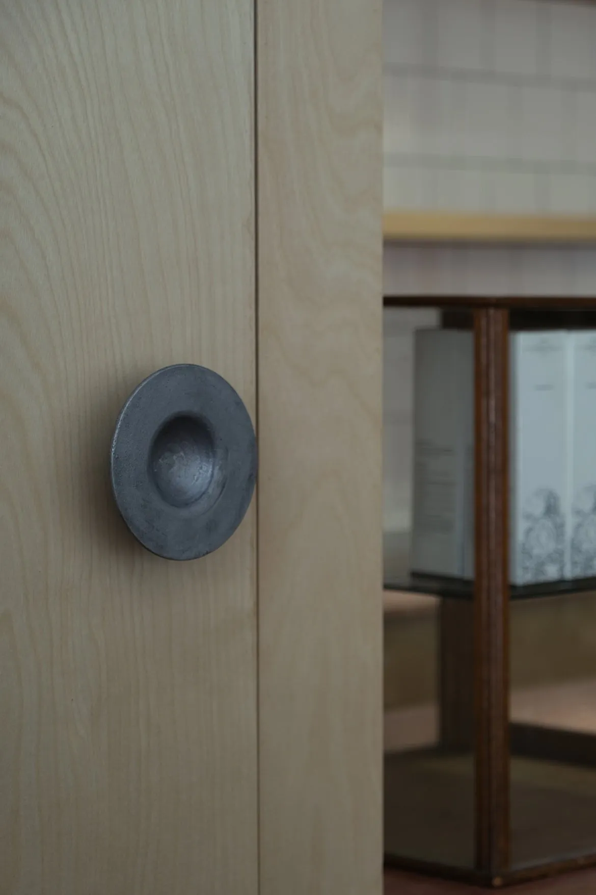 Rustic Round Door Handle 4.8"