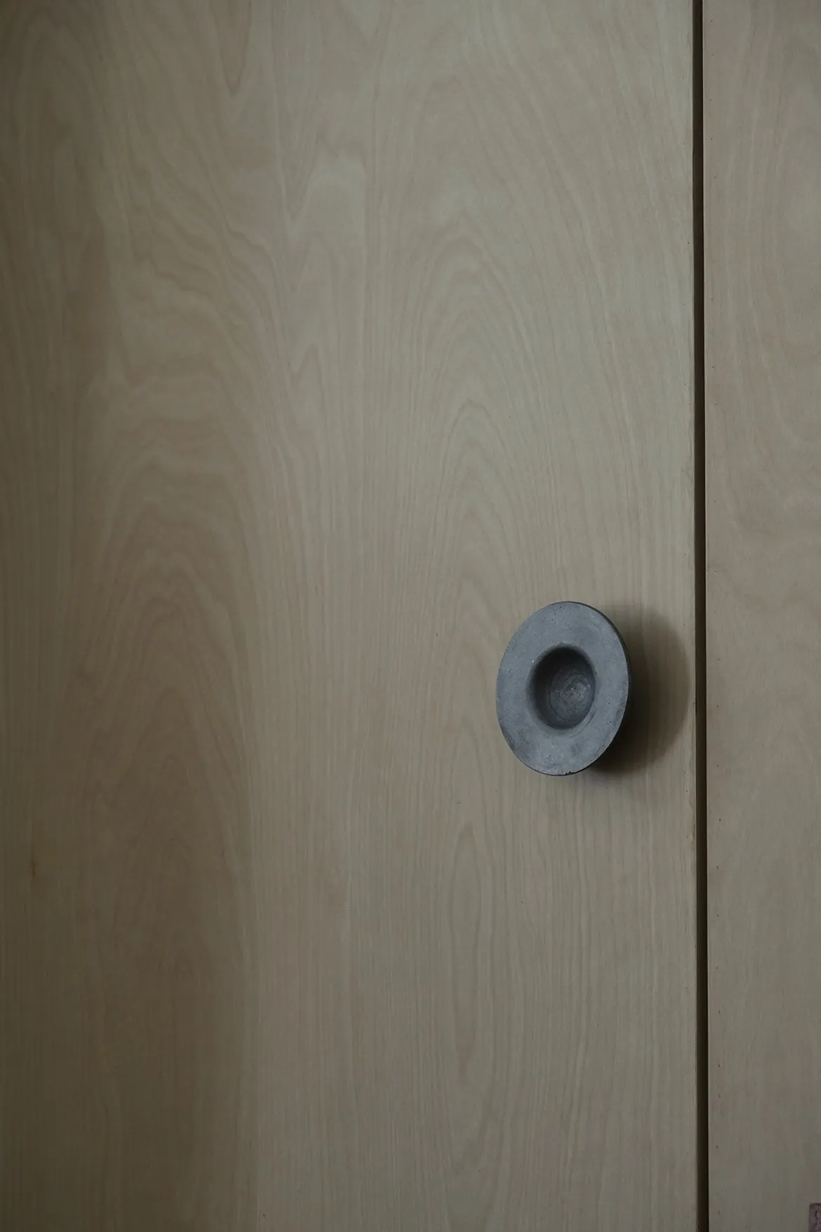 Rustic Round Door Handle 4.8"