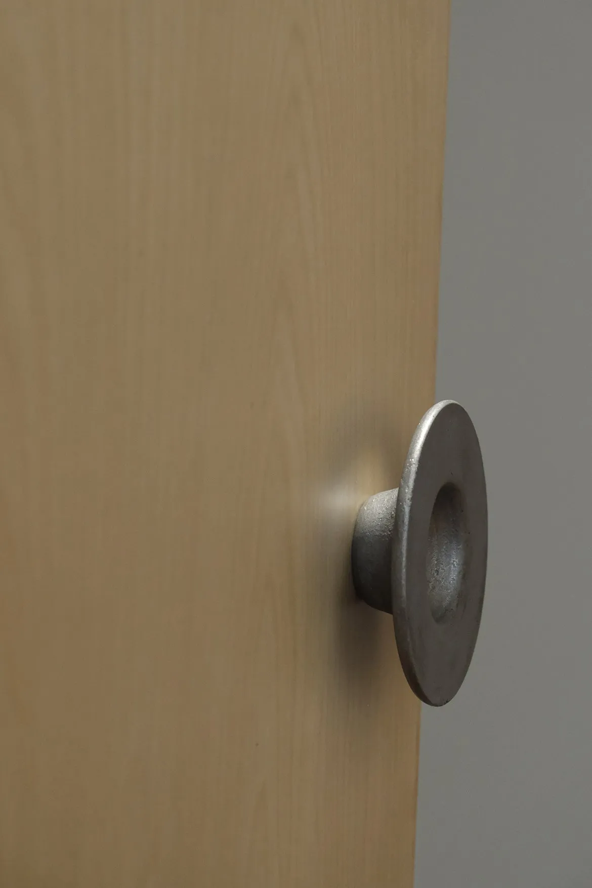 Rustic Round Door Handle 4.8"