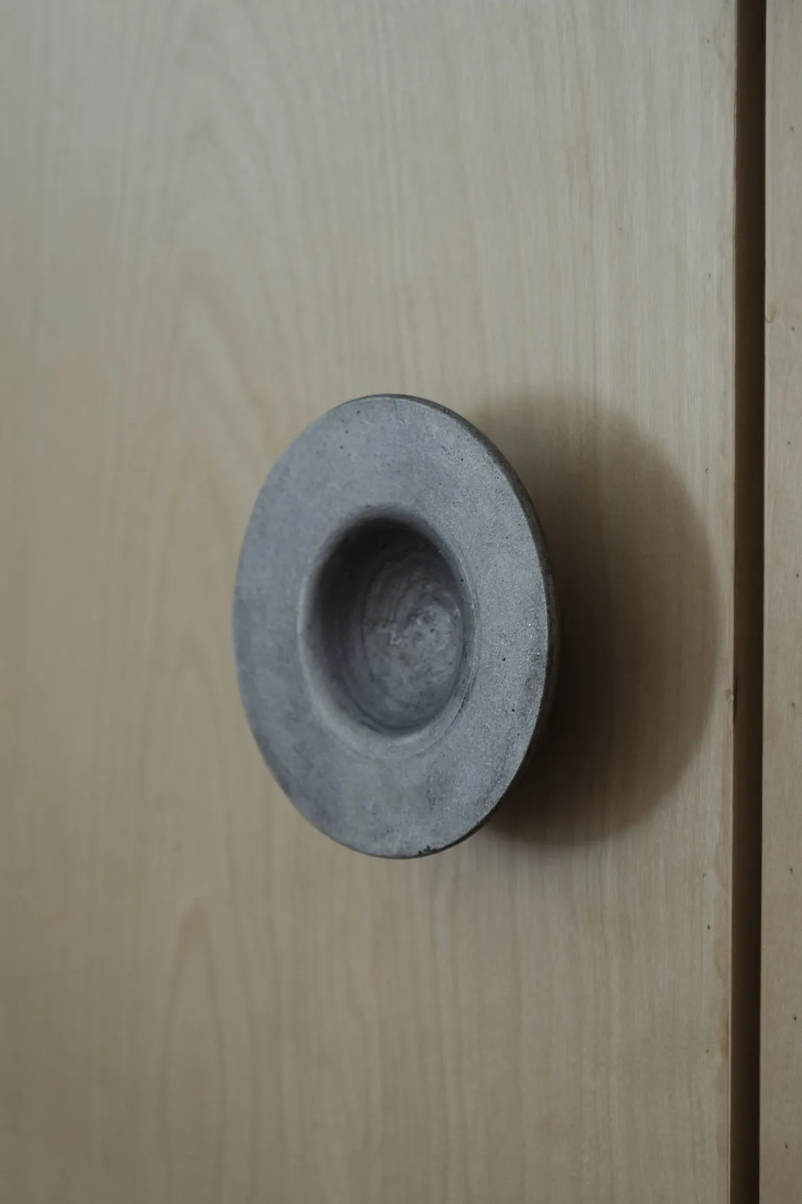 Rustic Round Door Handle 4.8"