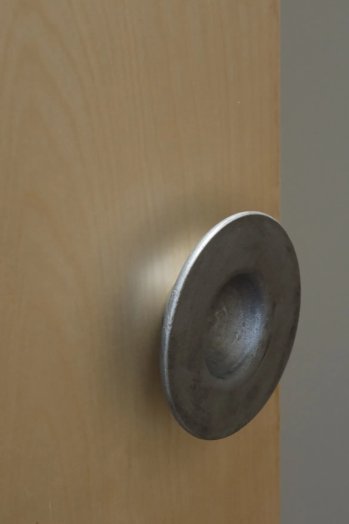 Rustic Round Door Handle 4.8"