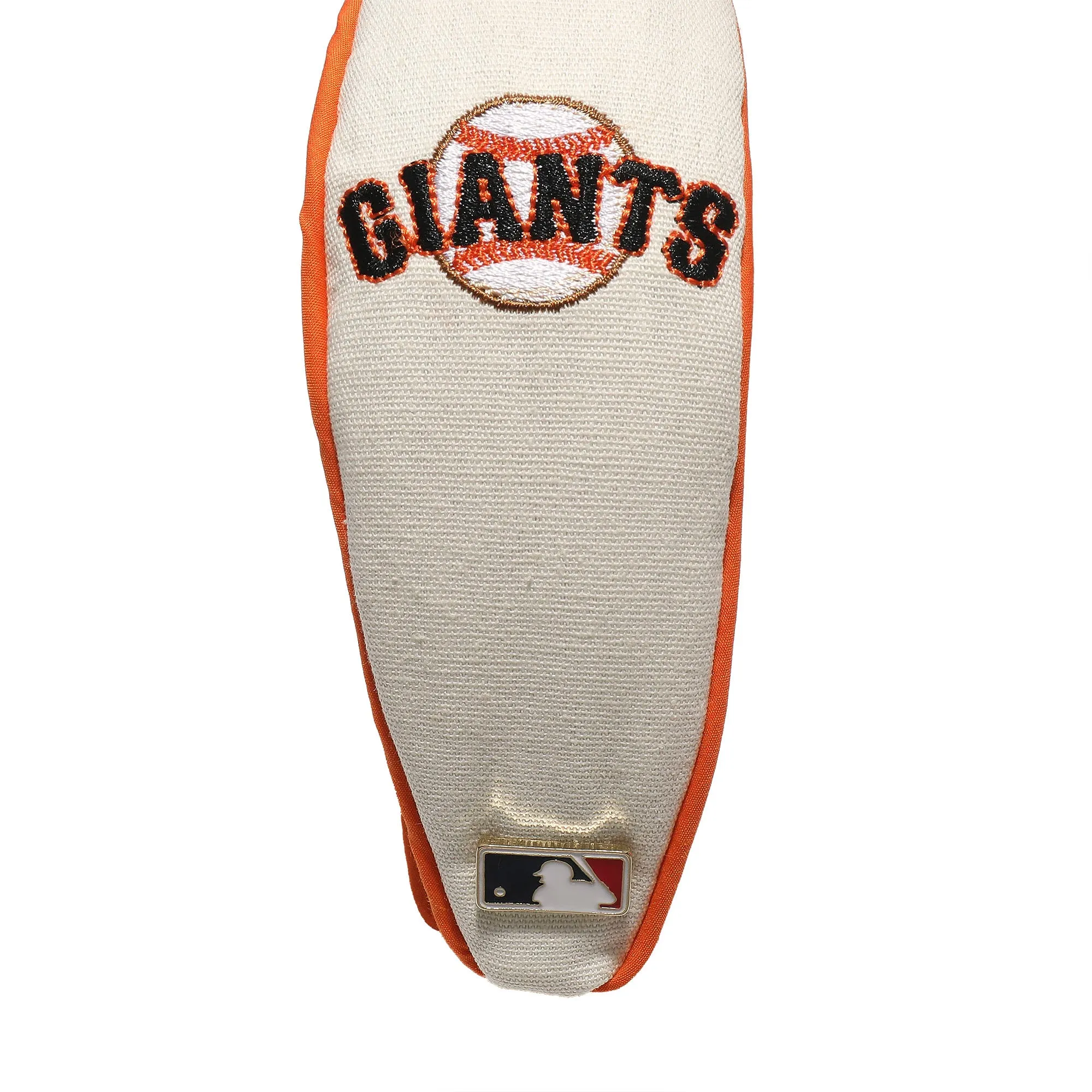 SF GIANTS LELE SADOUGHI / MLB IVORY EMBROIDERED KNOTTED HEADBAND