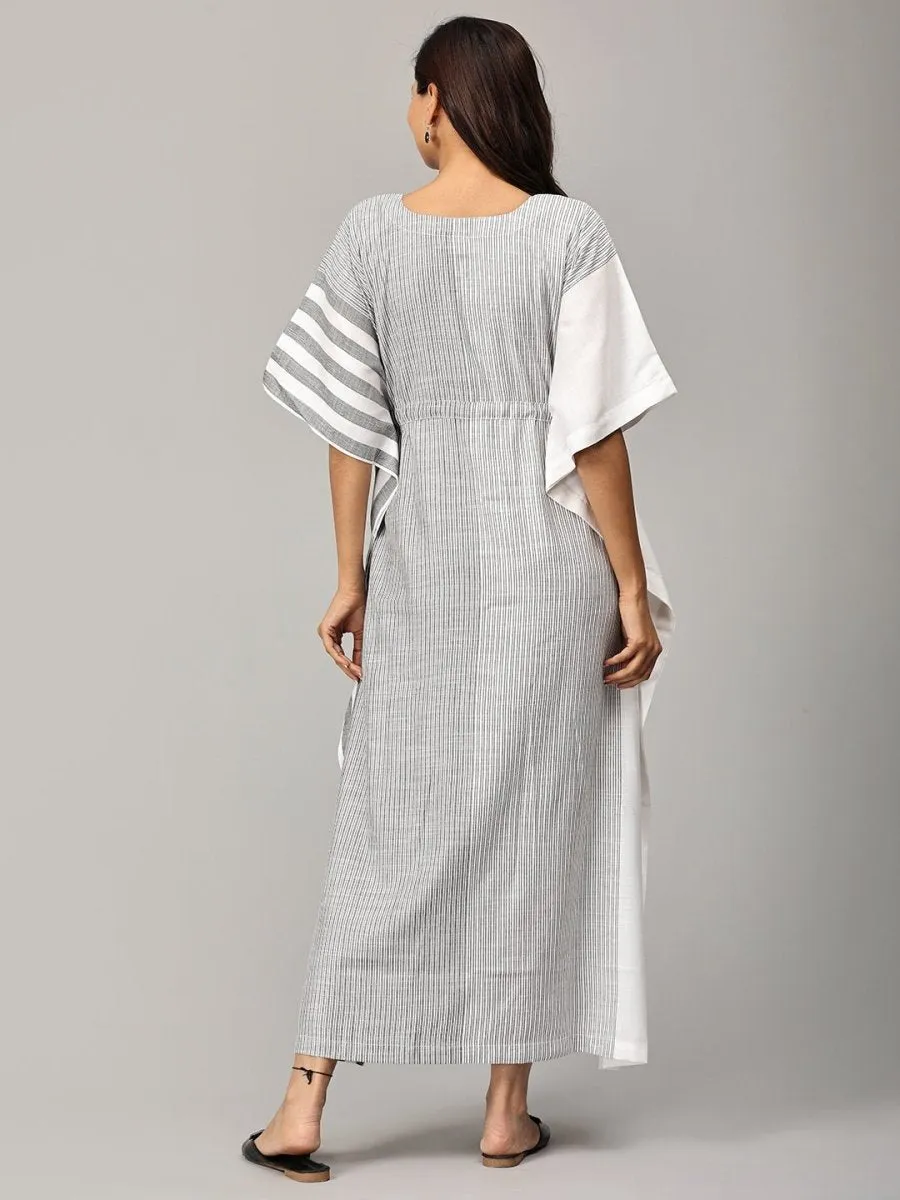 Silver Savvy Maternity and Nursing Kaftan Nighty