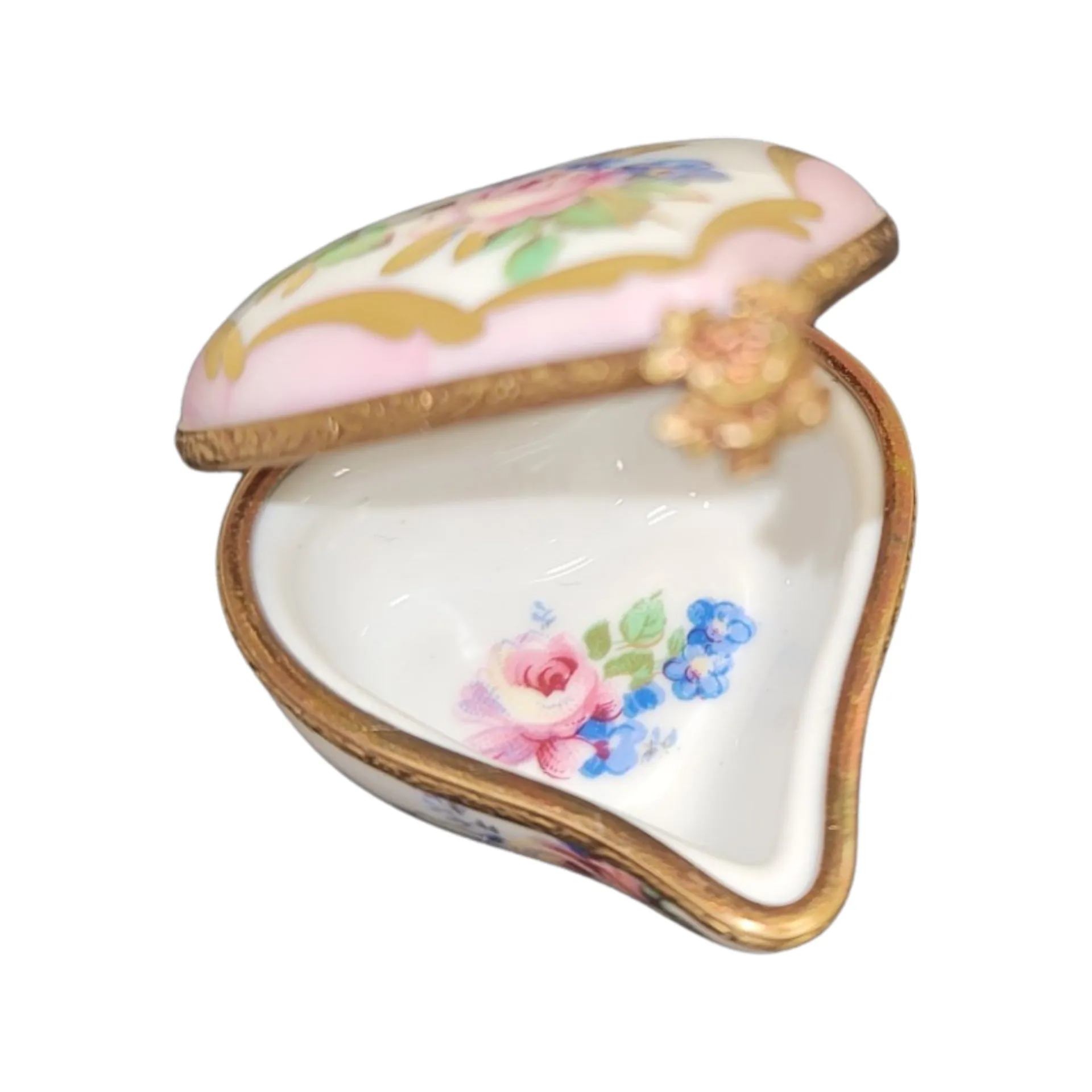 Soft Pink Heart Flowers