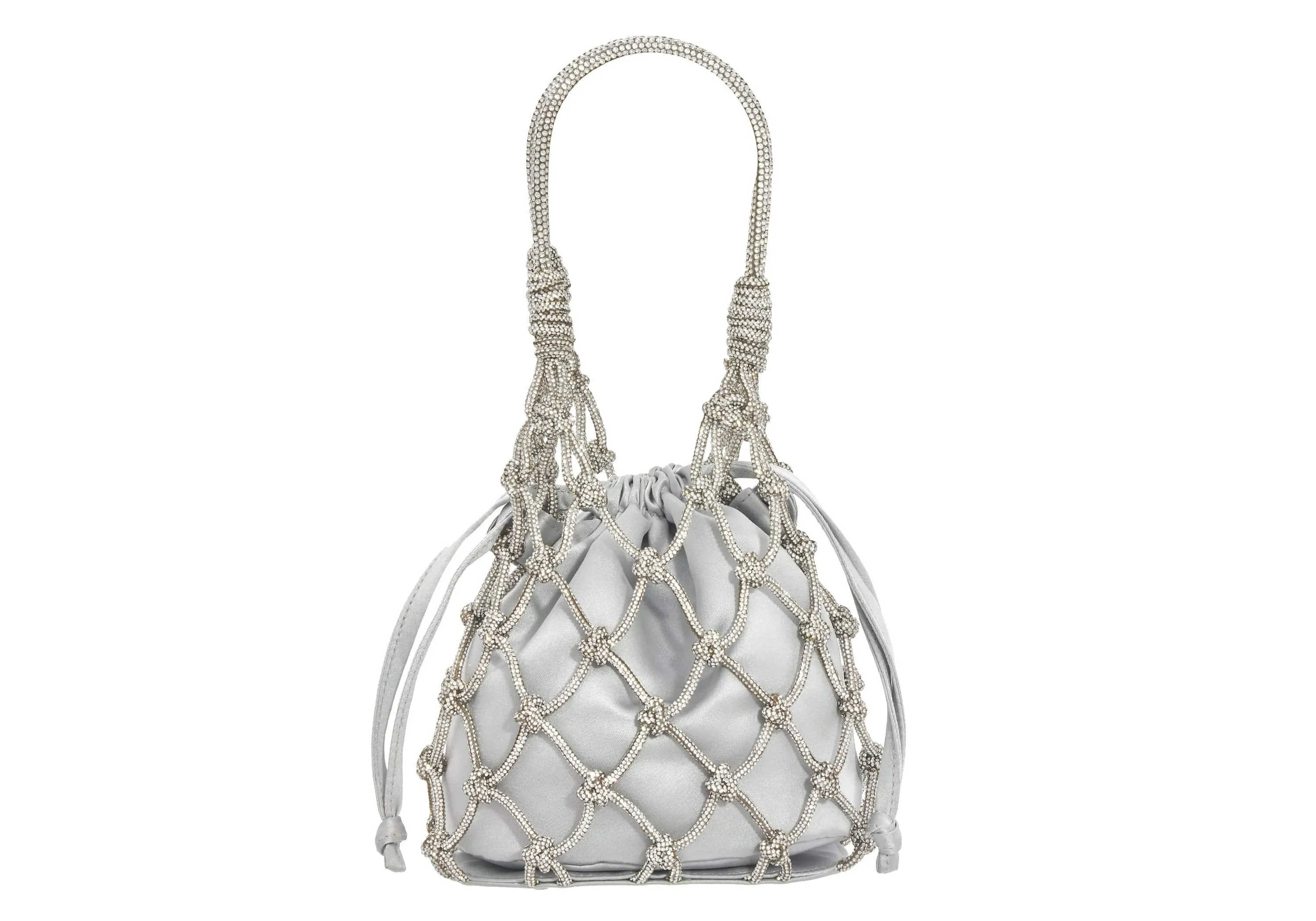 Sparkle Net Pouch Silver