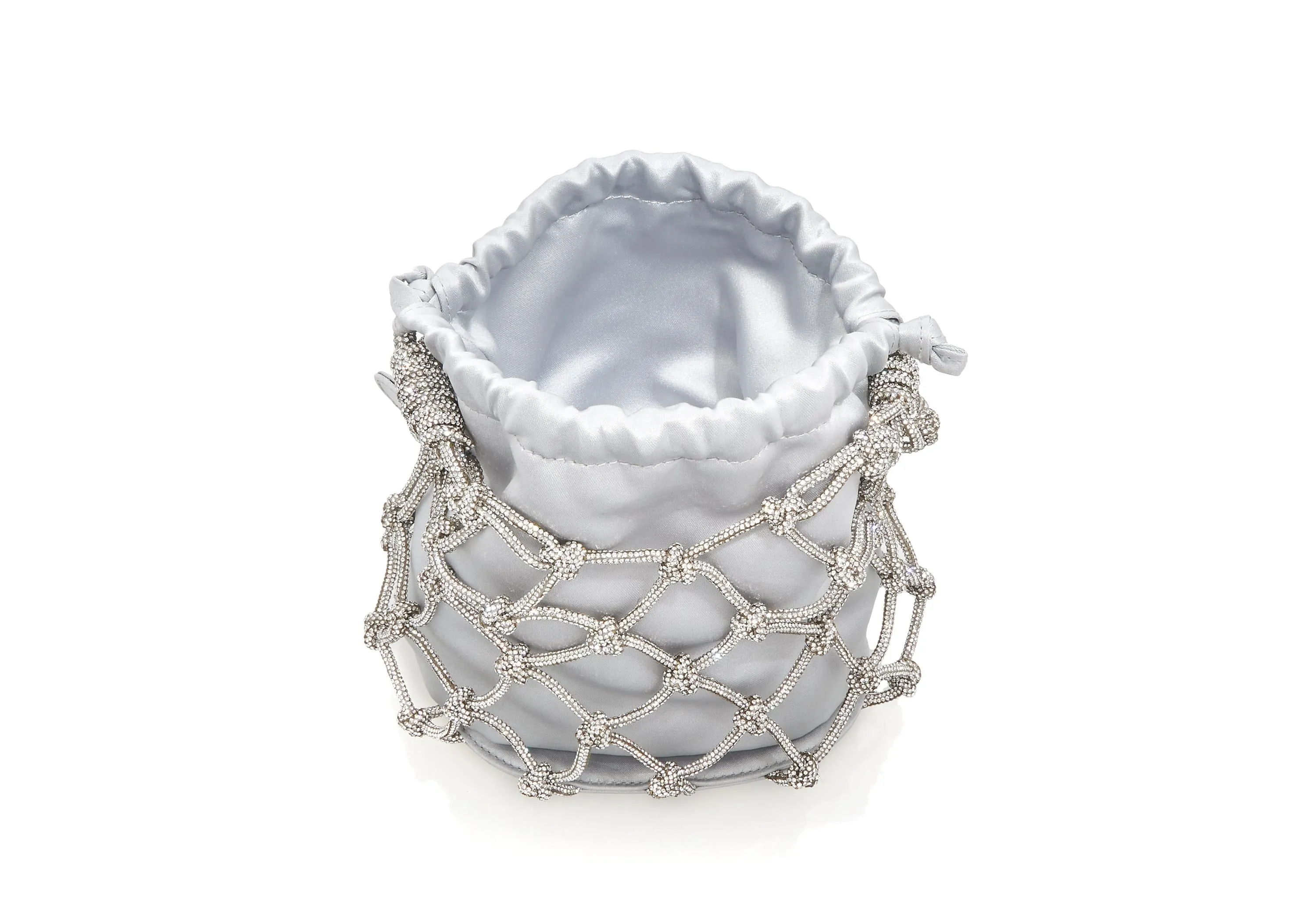 Sparkle Net Pouch Silver