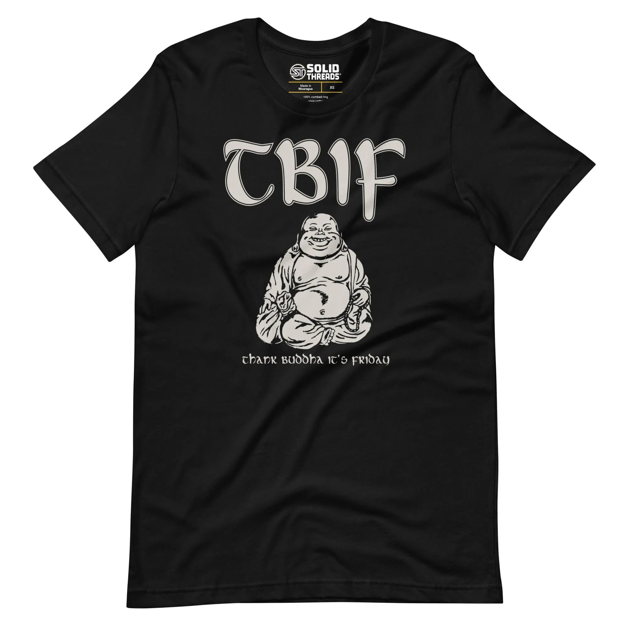 Thank Buddha It's Friday Soft Style T-Shirt