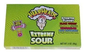 Warheads - Extreme Sour Candy Concession Box