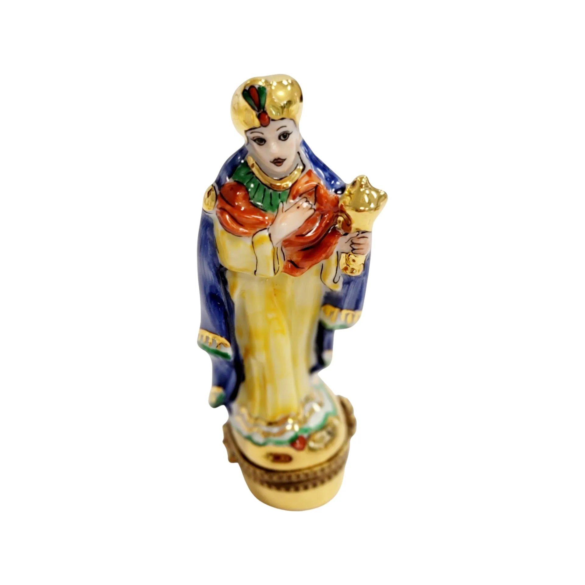 Wiseman 1 Nativity Gold Bottom