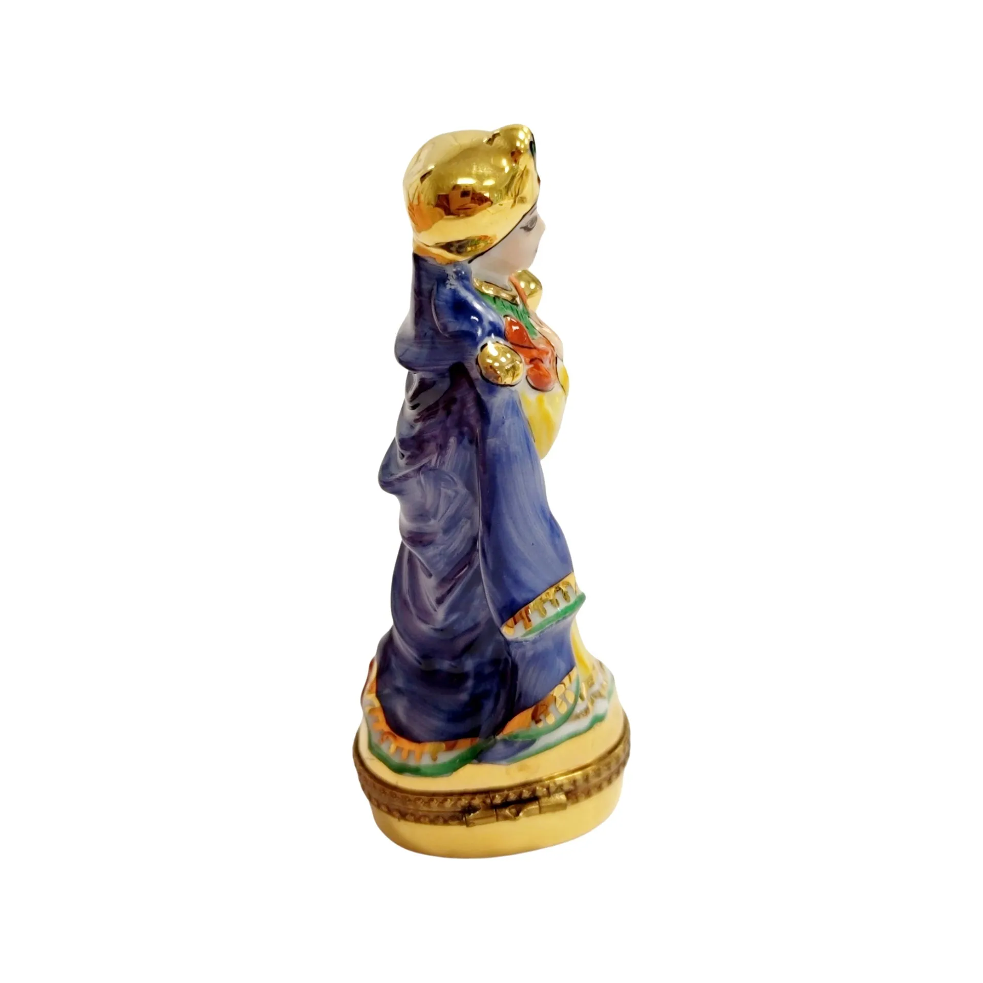 Wiseman 1 Nativity Gold Bottom